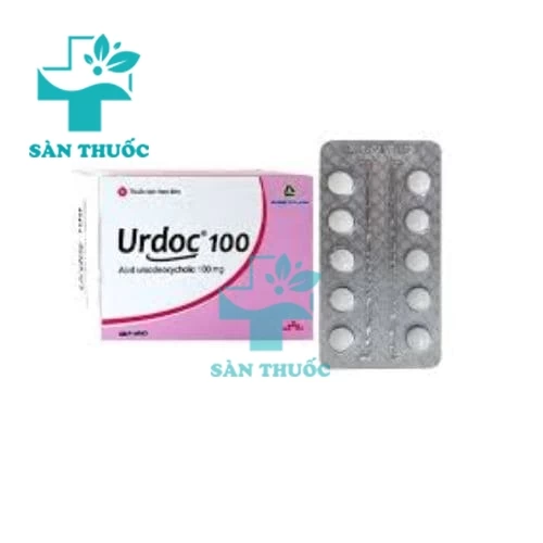 Urdoc 100 - Thuốc điều trị bệnh gan mật của Agimexpharm